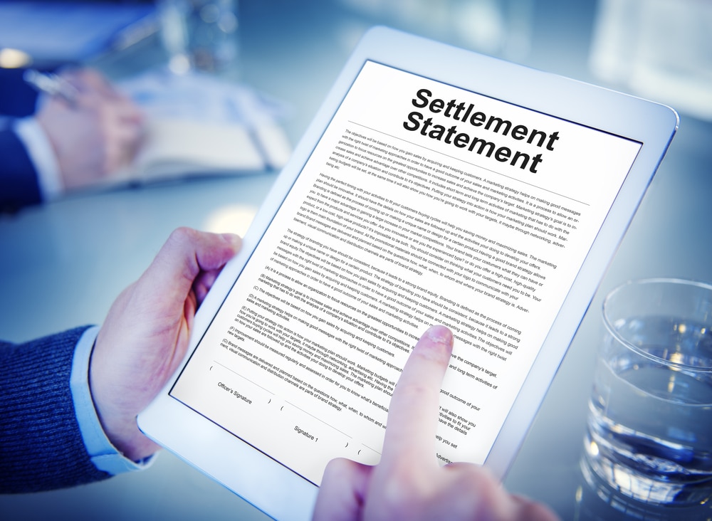 What is a settlement agreement